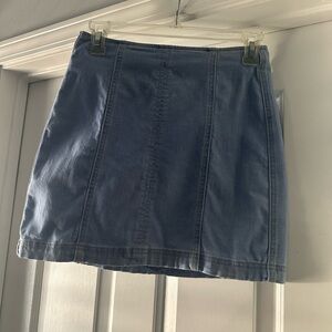 Kendall & Kylie Blue Mini Pencil Skirt Casual